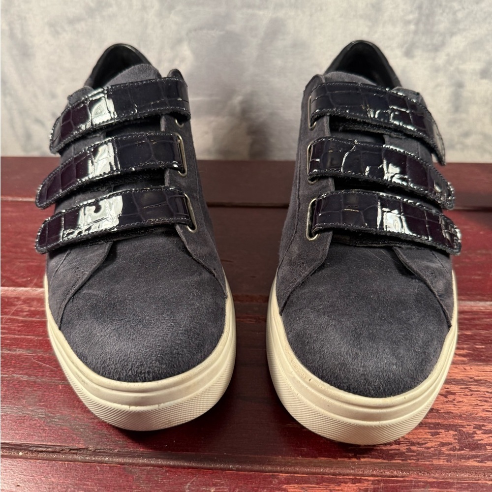 Mephisto Frederica Dark Navy Suede Lightweight Sneakers Size 8 - Picture 4 of 8